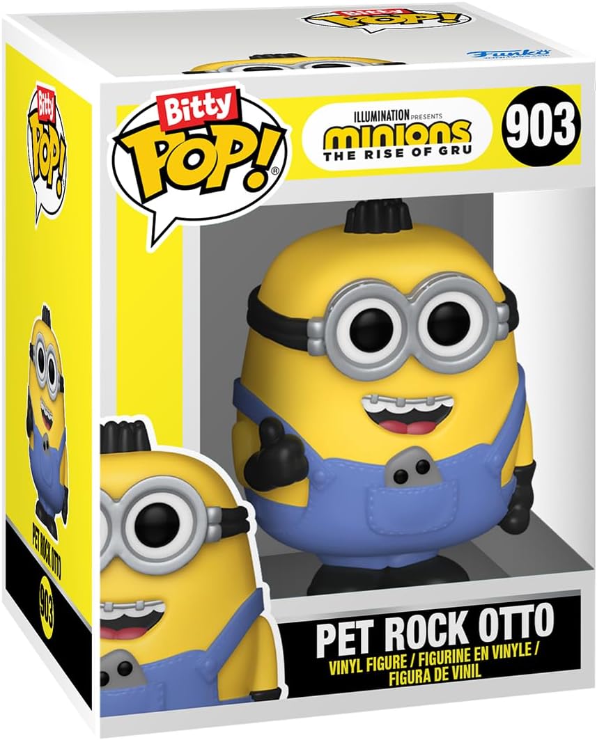 Funko Bitty POP! Minions - Tourist Dave, Tourist Jerry, Kyle & Mystery Mini Figure Vinyl Set (73038) 4