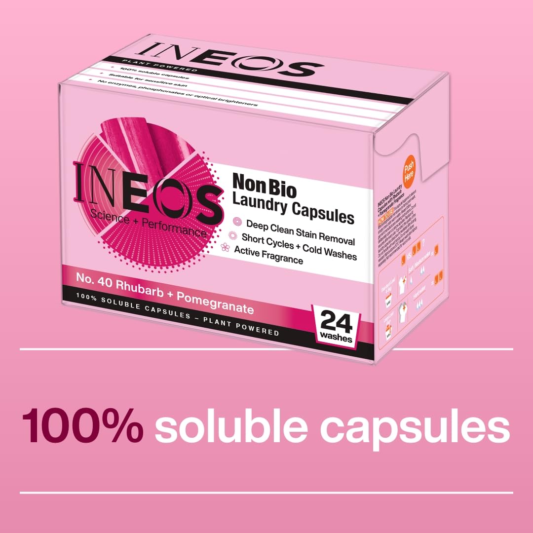 INEOS - Non Bio Laundry Capsules (24 Washes) 3