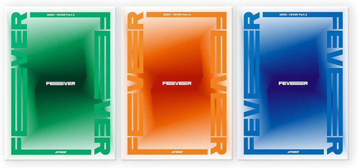 Zero : Fever - K-Pop Boy Band Album with CD, Photo Booklet, Stickers, and Photocards