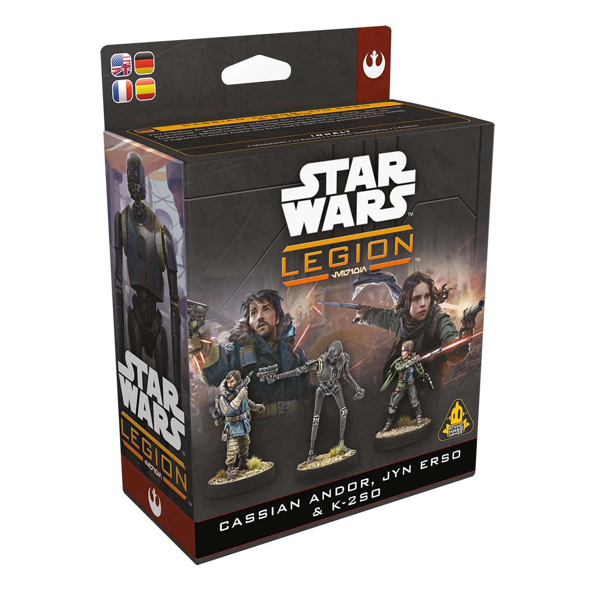 Asmodee Star Wars Legion - Cassian Andor, Jyn Erso & K-2SO Operatives Expansion | Multicolor 1