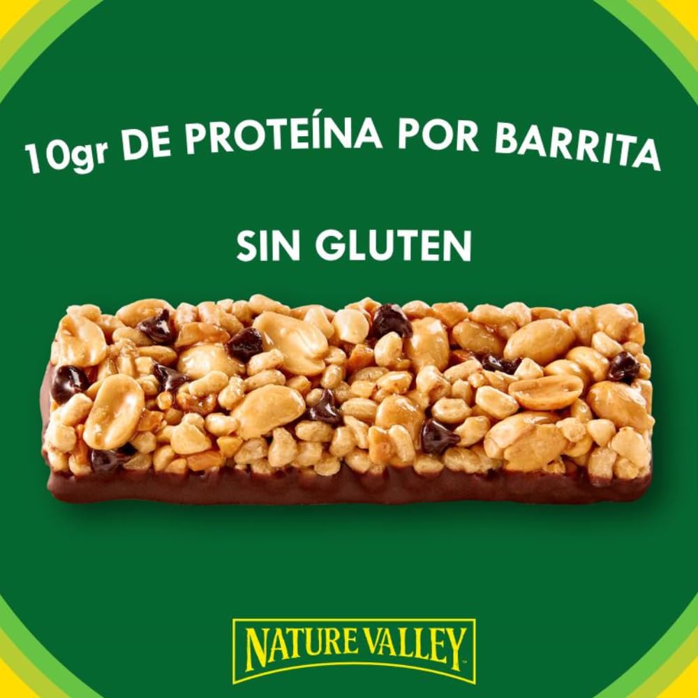Nature Valley Protein Peanut & Chocolate Gluten Free Cereal Bars 26 x 40g 9