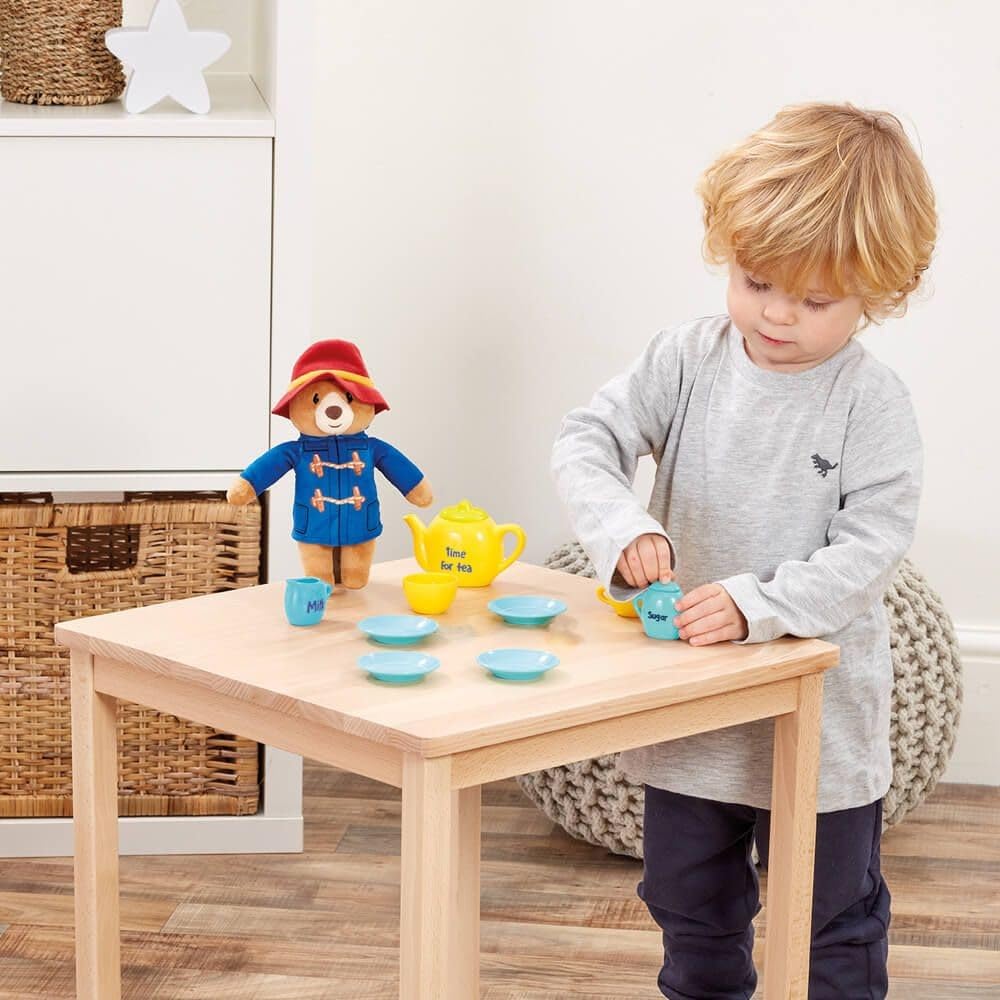 Rainbow Designs Paddington Bear Toy Tea Set - 9-Piece Pretend Play Set for Kids 4