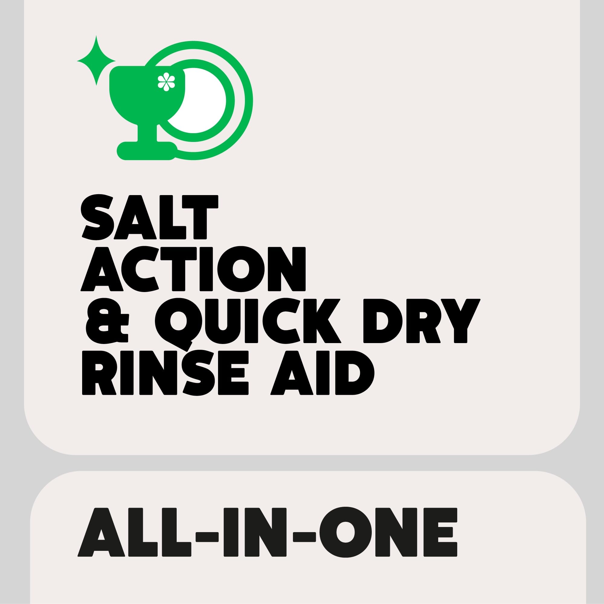 Ecover Zero Geschirrspültabs, Salz und Klarspüler – All-in-One-Reinigungslösung aus biologisch abbaubarem Material 3