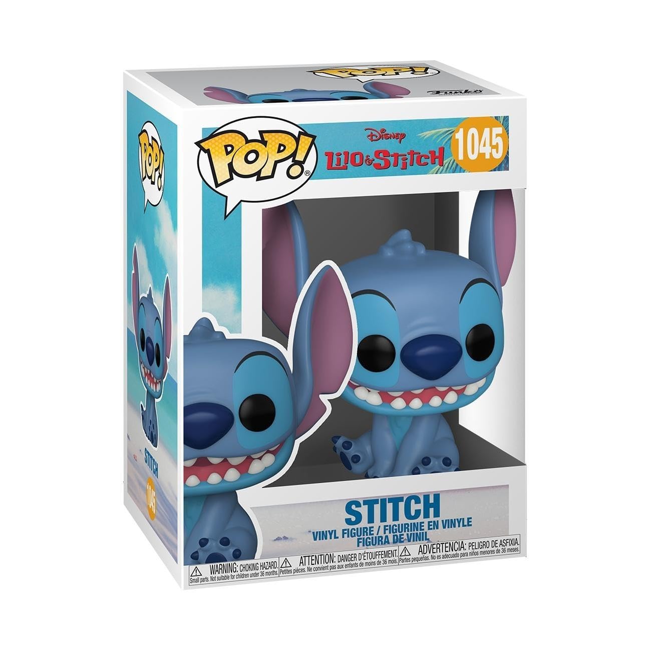 Funko Pop! Disney: Smiling Seated Stitch Vinyl Figure - Lilo & Stitch Series 2 Collectible 3