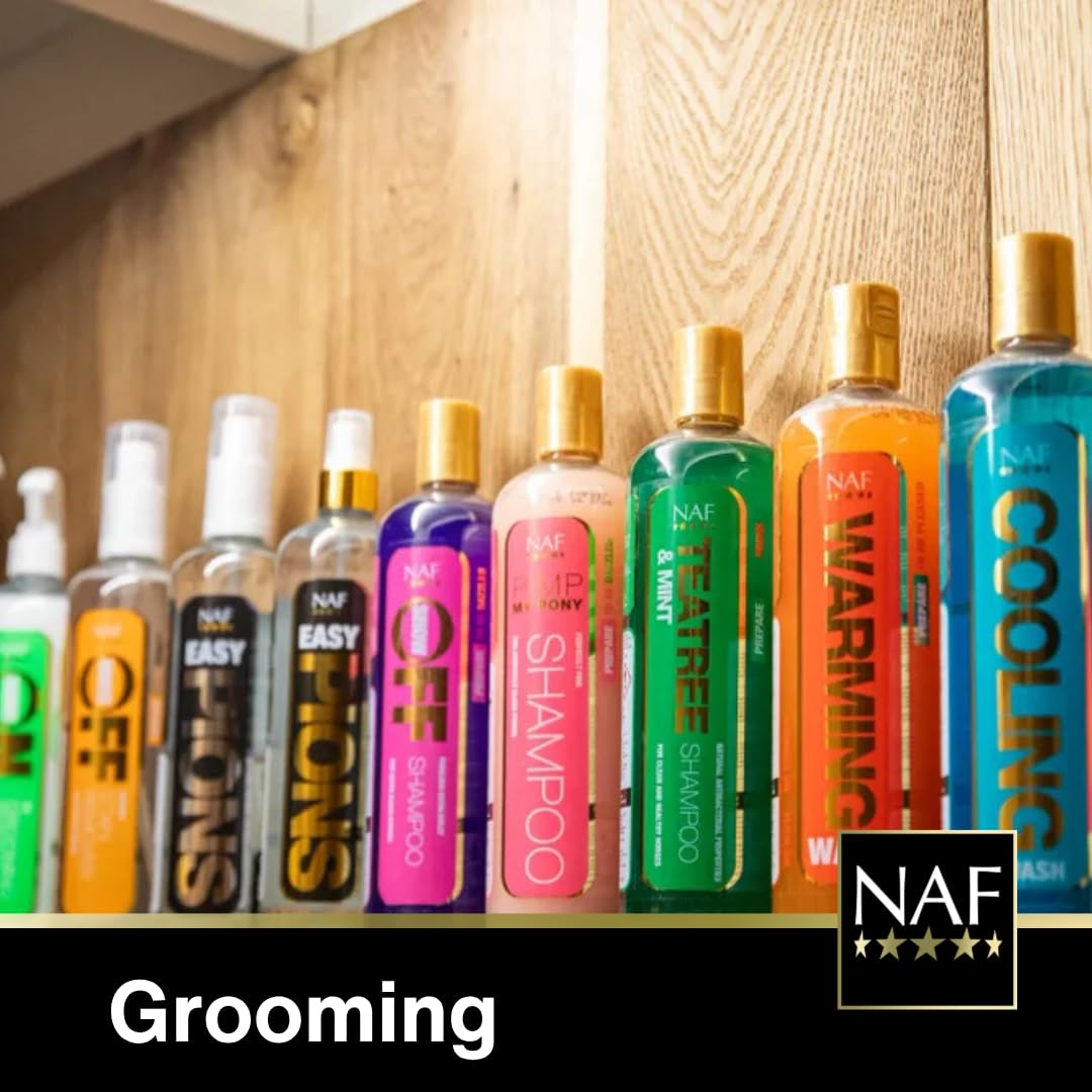 NAF Show Off Cleansing Horse Shampoo - Removes Stains & Dirt | Brightens Coat | 500 ml Liquid 7