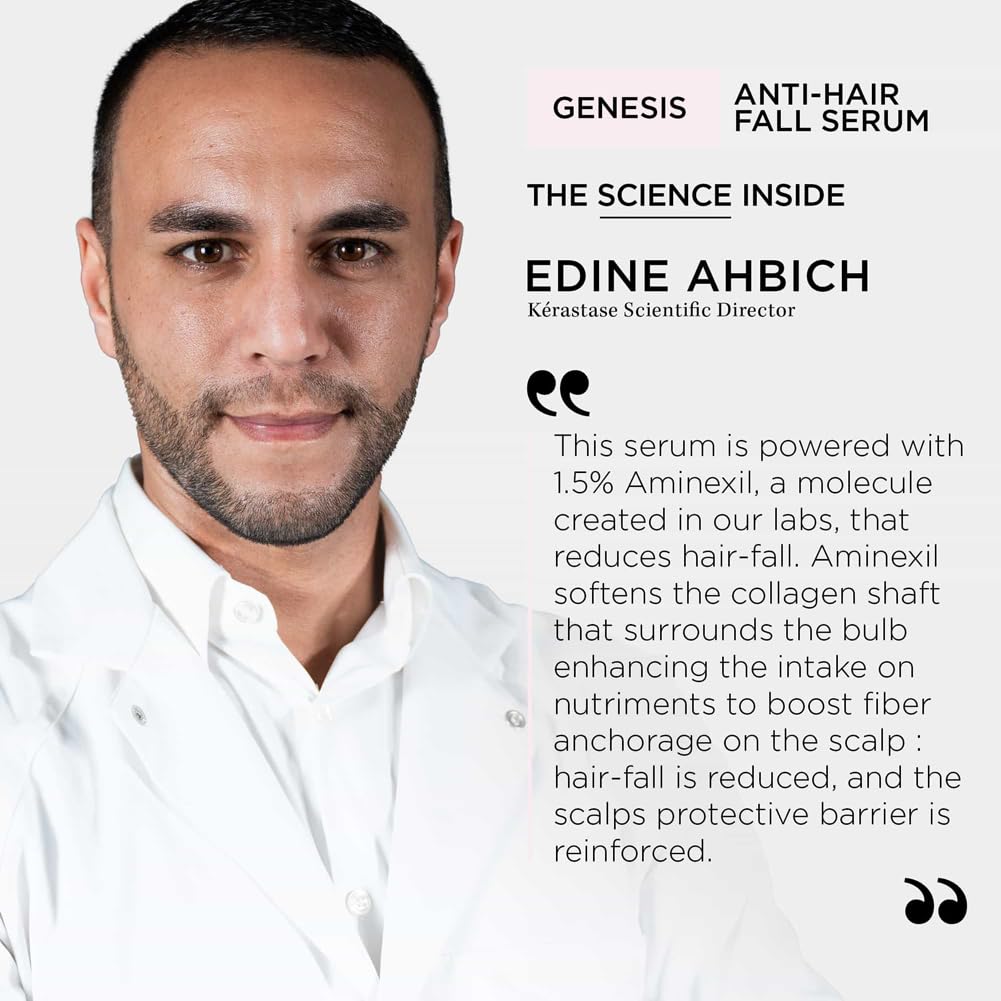 Kérastase Genesis Hair Serum - Nourishing & Fortifying Leave-In Conditioner (30g) 4