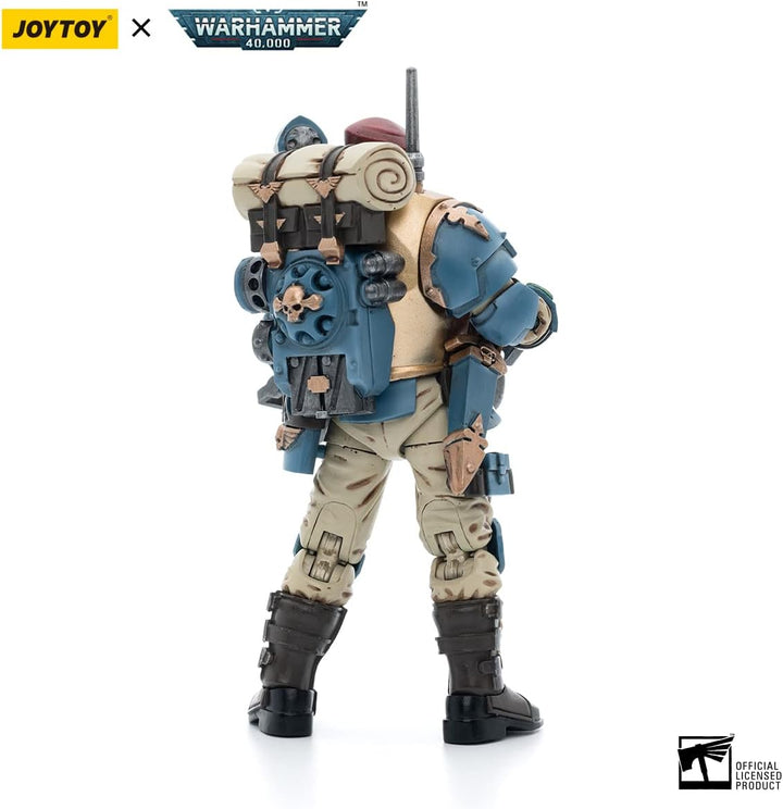 Bloomage Joytoy WH 40K Astra Militarum Tempestus Sci Com Grenadier 1/18 Action Figure (JT5161)