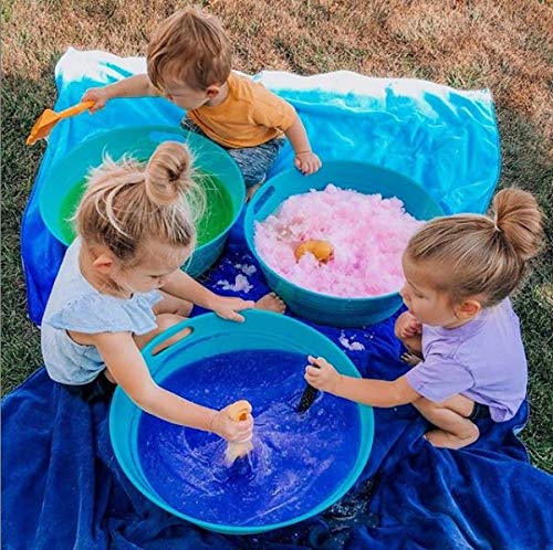 ZIMPLI Slime Play Blue - DIY Slime Kit for Kids, Reusable Sensory Activity Toy 5