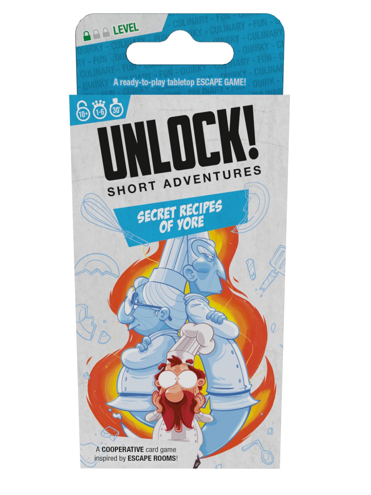 Space Cowboys Unlock! Short 1 - Secret Recipes of Yore Card Game