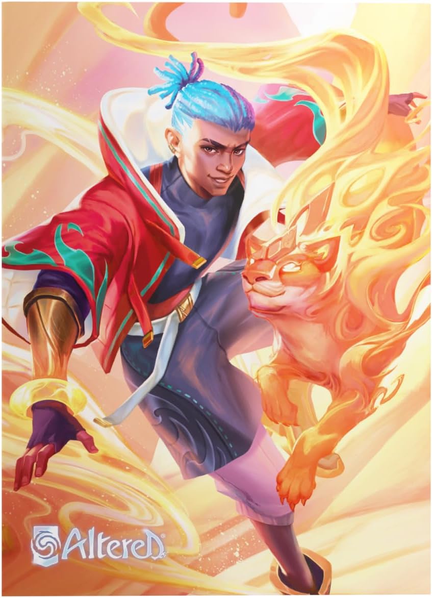 Gamegenic Altered: Art Sleeves - Kojo (Grey, 50-Pack)