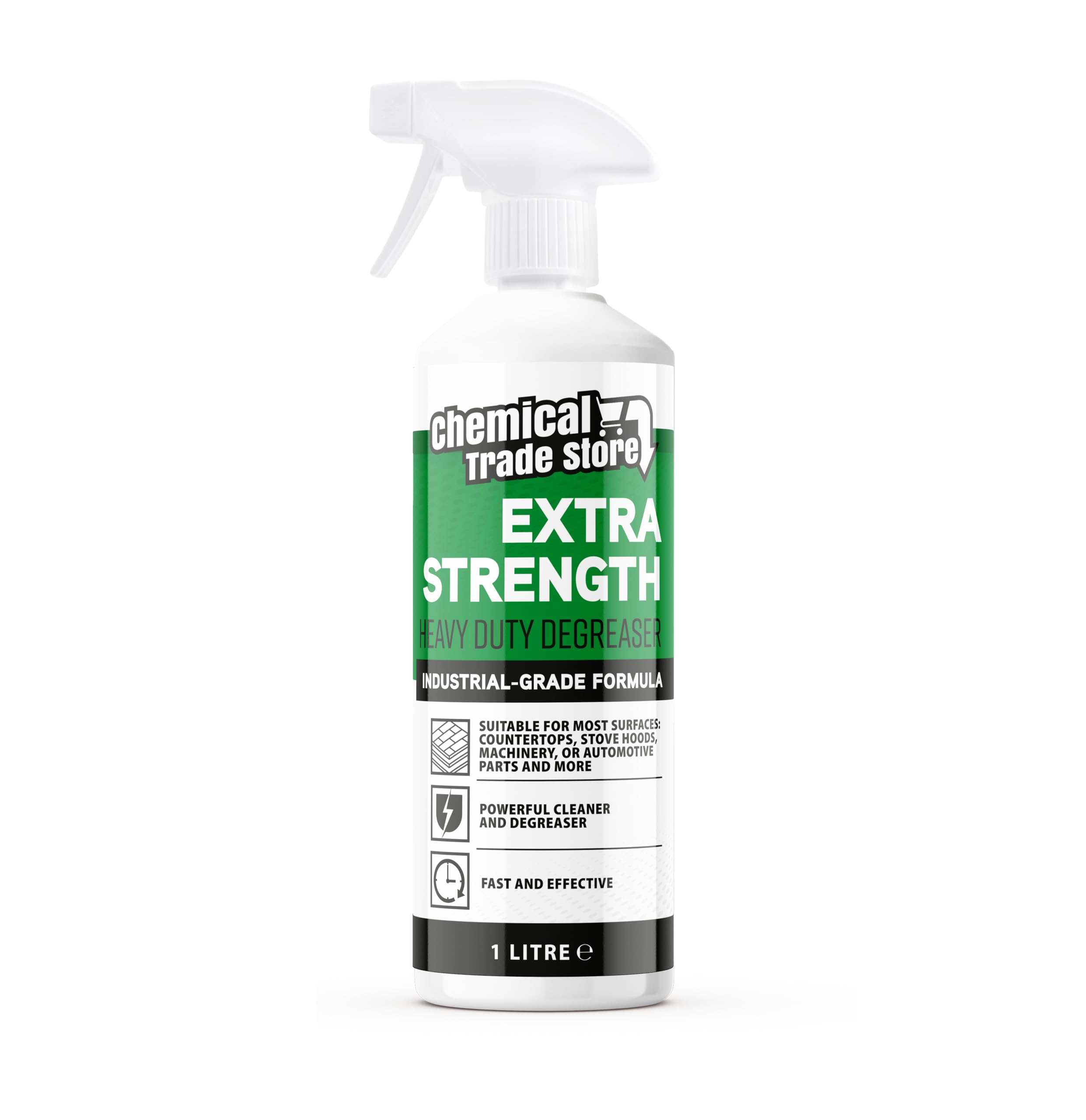 Chemical Trade Store Heavy Duty Degreaser - Concentrated Multi-Purpose Cleaner | 1 Litre Liquid