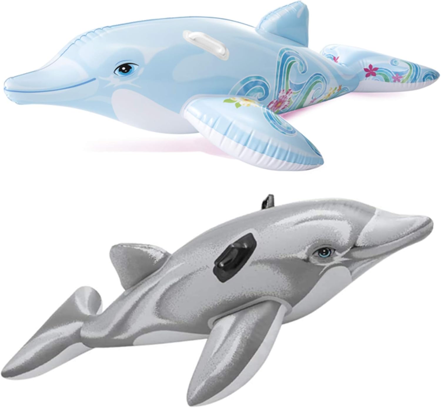 Intex Lil' Dolphin Ride-On Inflatable - Grey