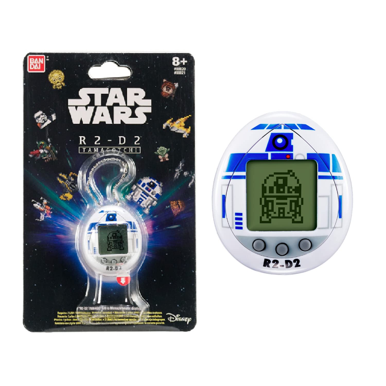 Tamagotchi Star Wars R2-D2 Virtual Pet Droid with Mini-Games and Animated Clips 10