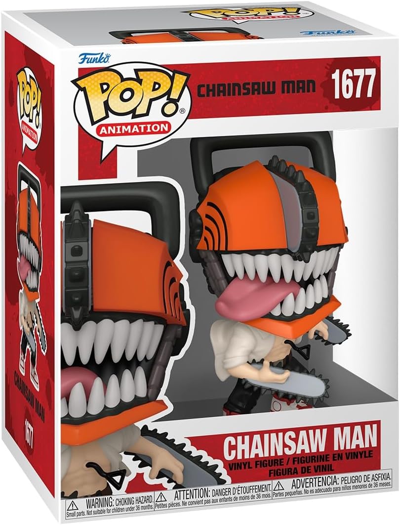 Funko Pop! Animation - Chainsaw Man - Bl Vinyl Figure (80324) 1