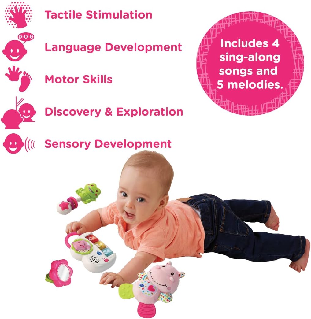 VTech My First Gift Set New Baby Gifts | Newborn Baby Toys Including Hippo Anima