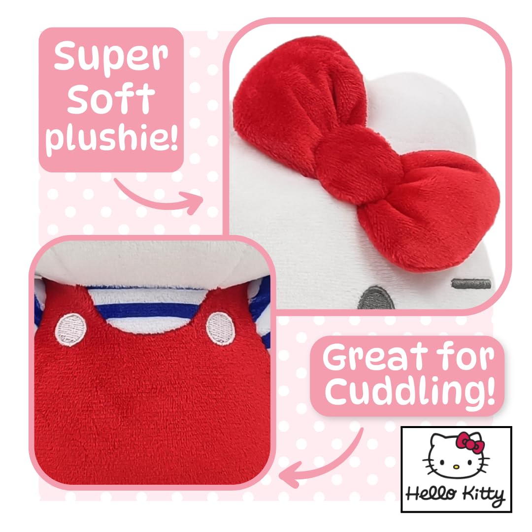 Hello Kitty Official Plush - 50 CM Large Standing Red Dress for Collectors & Kids 4