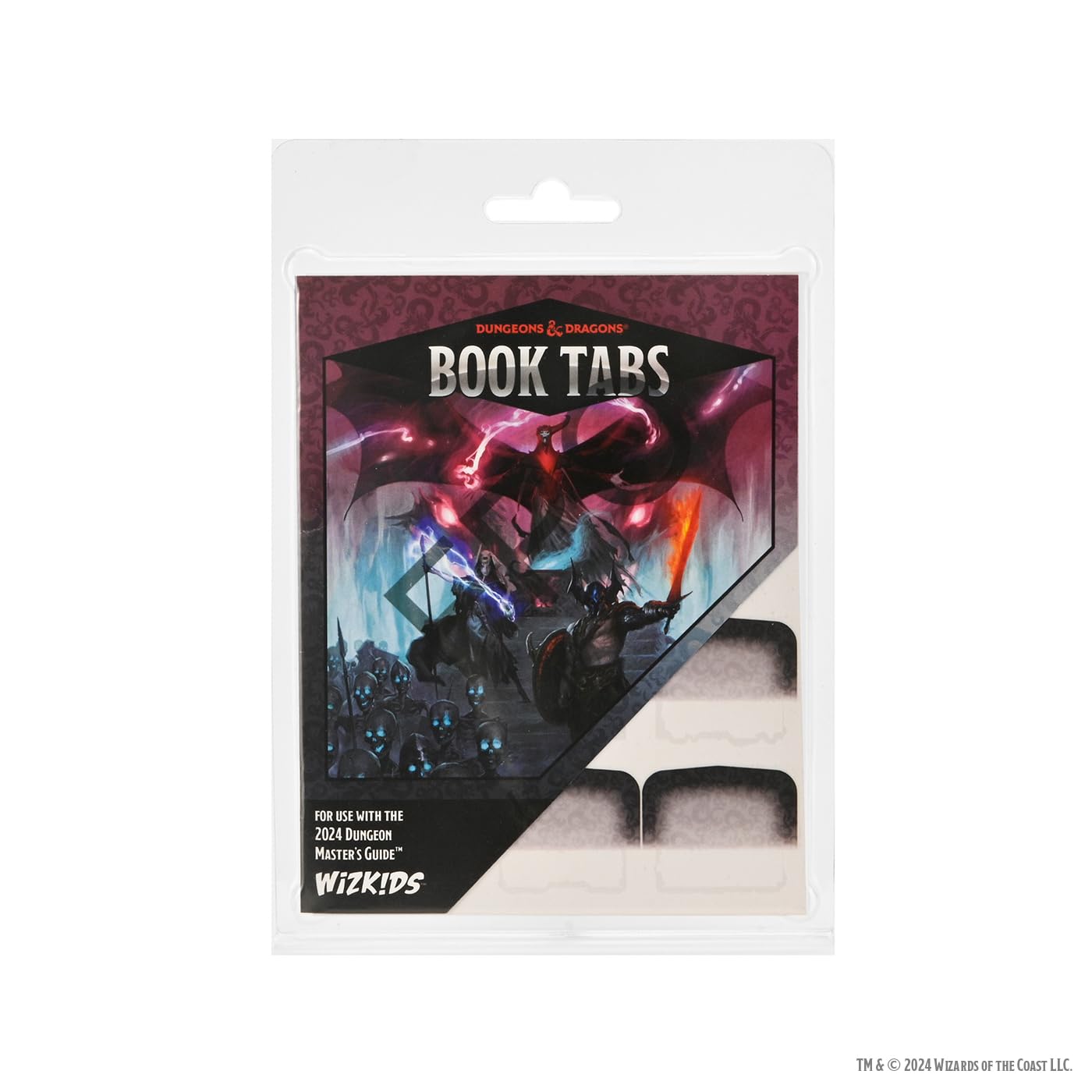 WizKids D&D Book Tabs - Dungeon Master Guide 2024 | 189 Acrylic Tabs 1