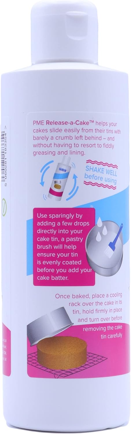 PME Release-A-Cake 236 g - Baking Release Agent for Cake Tins & Pans