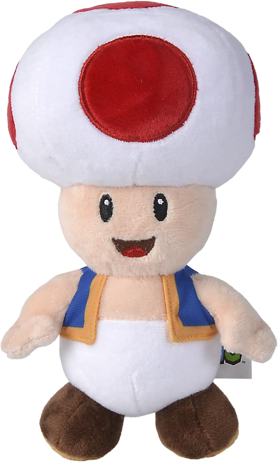 Toad Super Mario Plush Toy - 20 cm Soft Cuddly Stuffed Animal for Babies & Kids