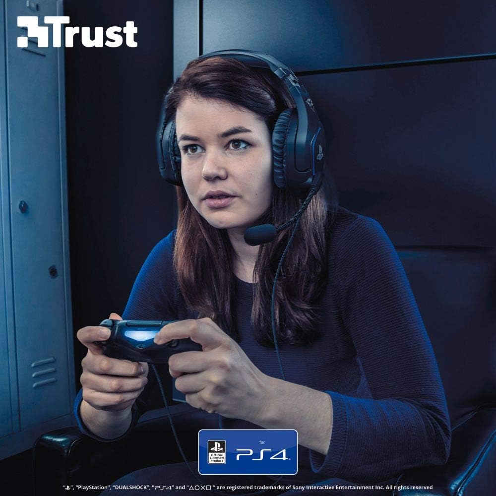 Trust Gaming GXT 488 Forze Officially Licensed PlayStation Headset for PS4 and PS5 - Black 4