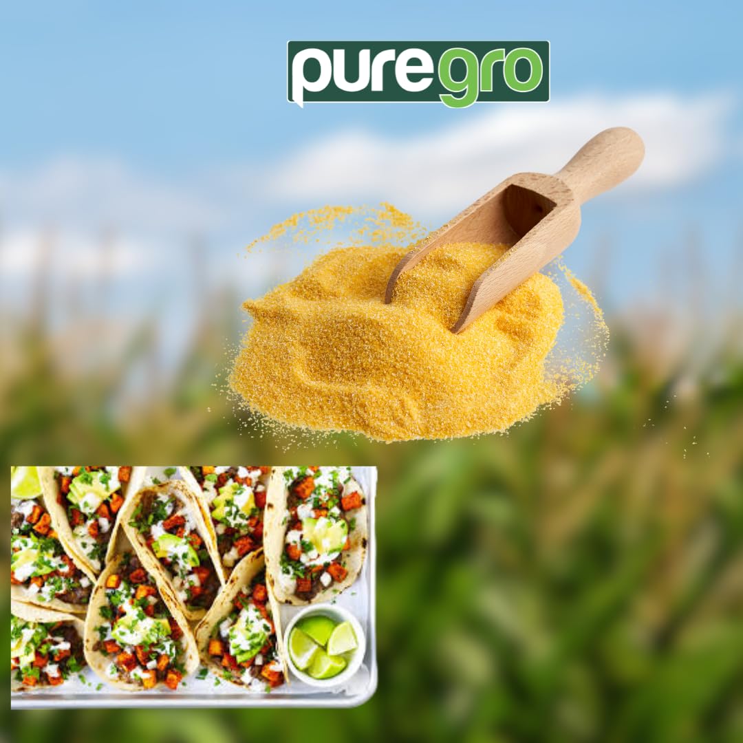 Puregro - Corn Masa Flour Coarse | Premium Taco Shell Flour 5