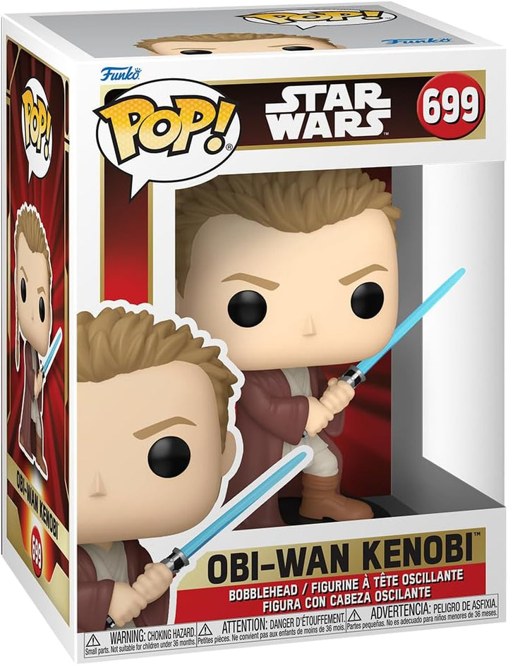 Funko Pop! Star Wars: Episode 1 The Phantom Menace - Obi-Wan Kenobi Vinyl Figure (76018)