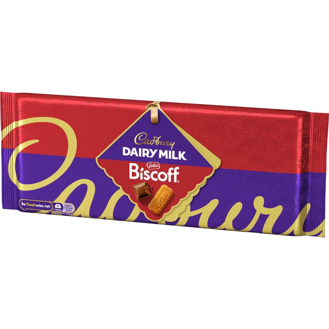 Cadbury Dairy Milk Lotus Biscoff Chocolate Bar - 350g