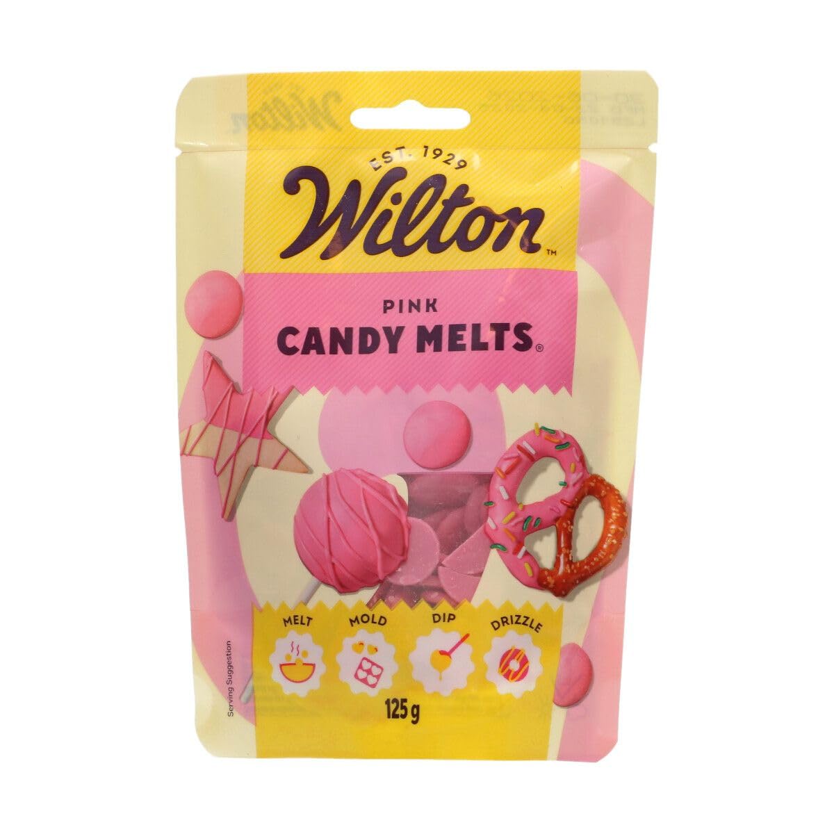 Wilton Candy Melts Pink - Melting Candy with Sweet Creamy Flavour for Molding, Dipping & Drizzling