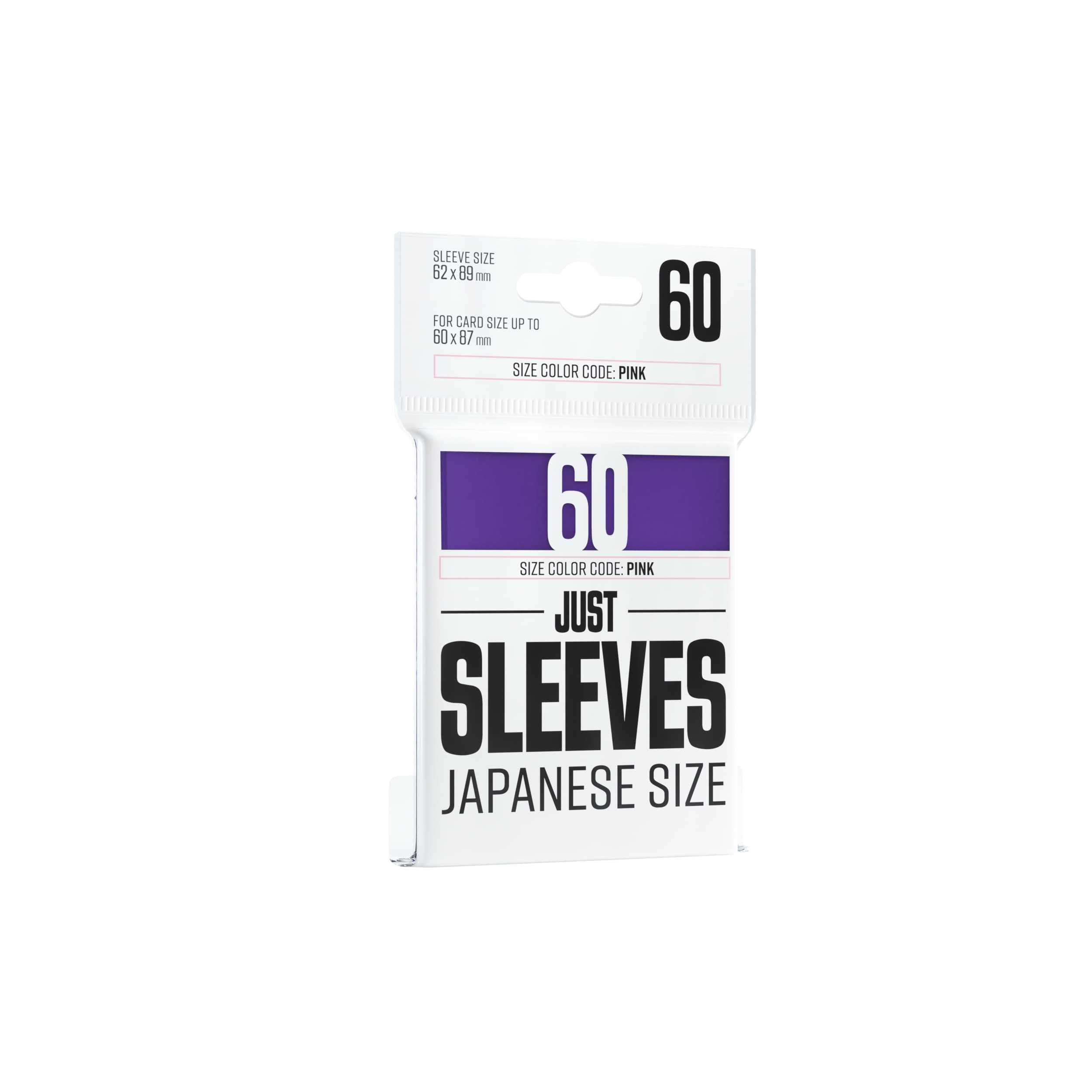Gamegenic Just Sleeves: Japanese Size Purple (60 ct.)