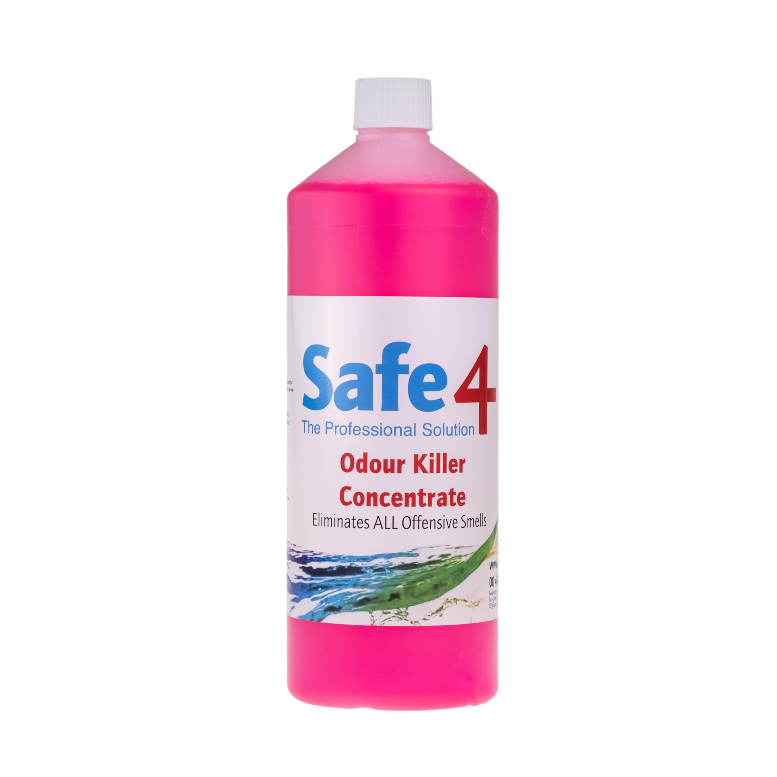 Safe4 Odour Killer - Powerful Enzyme Neutraliser for Home & Pet Odours | 1L Liquid