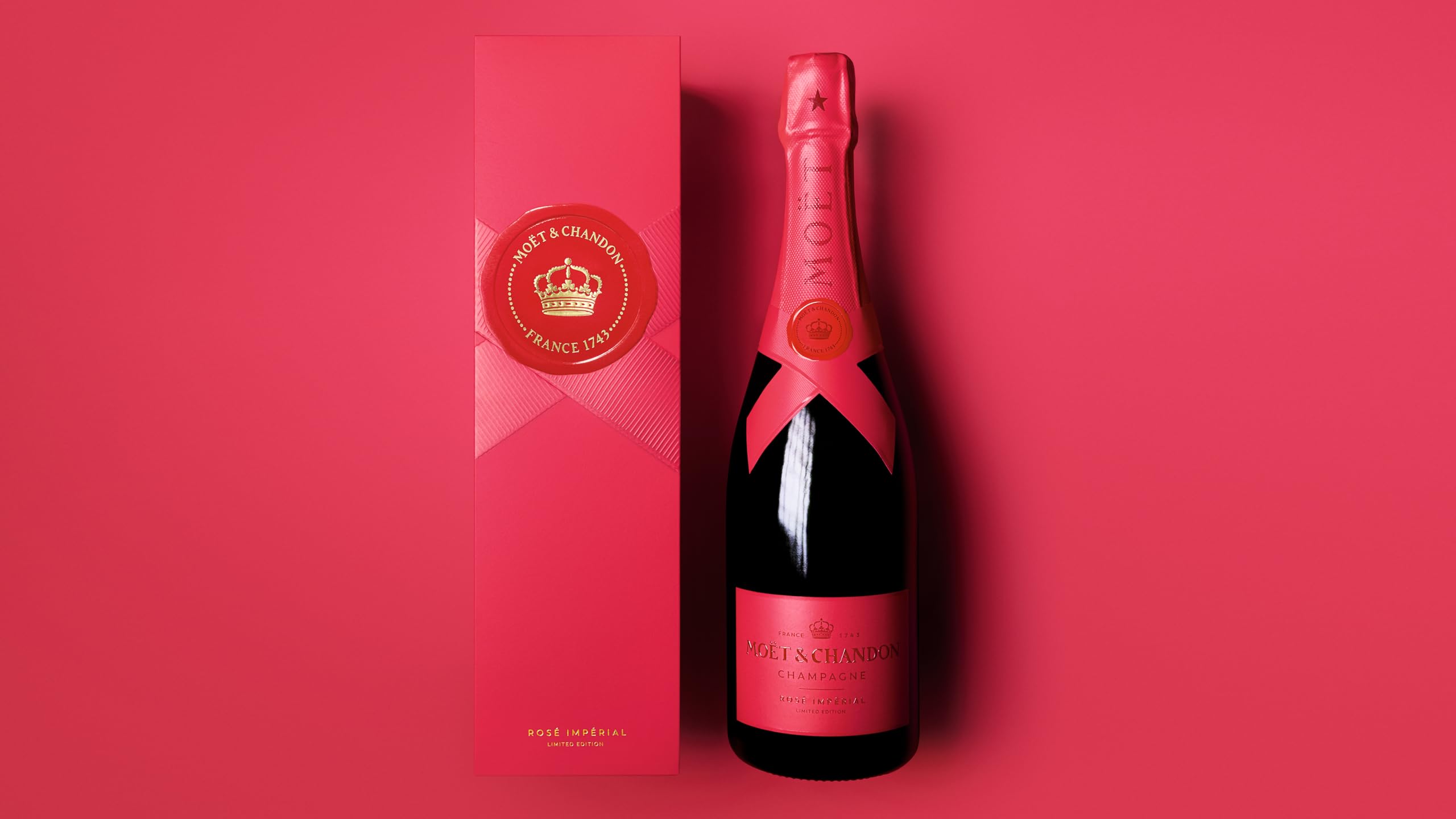 Moët & Chandon Rosé Impérial Champagne - Limited Edition Pink Gift Box, 75cl 7