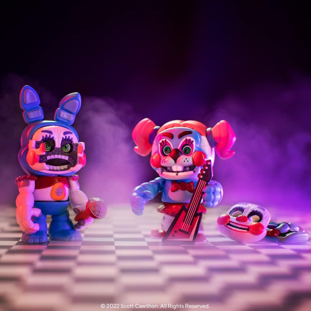 Funko Snapsies Five Nights At Freddy's - Toy Bonnie & Baby 2-Pack Vinyl Figures (64925)