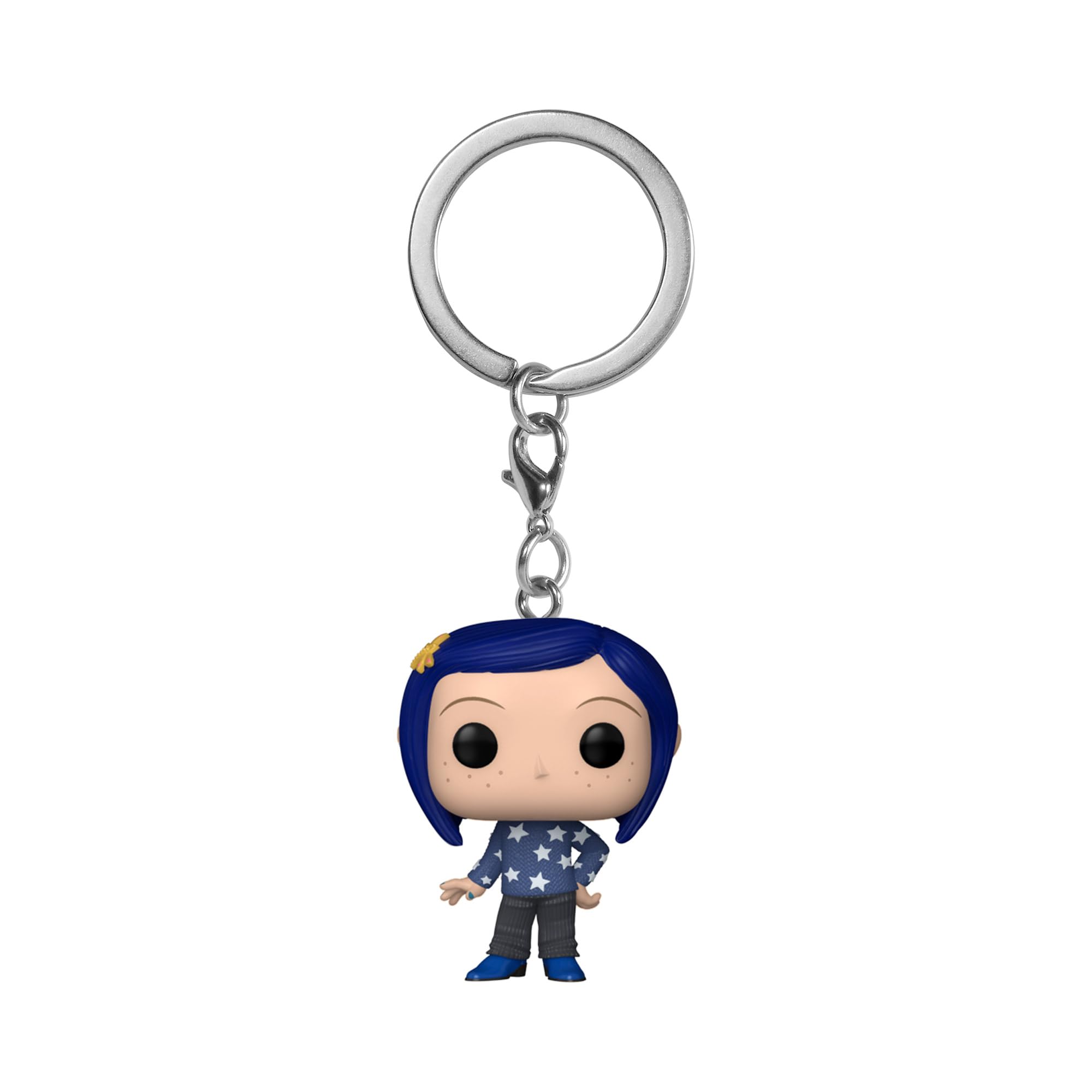 Funko Coraline - Coraline Sweater POP! Keychain | Vinyl Figure | Approx. 4.63-inches Tall 1