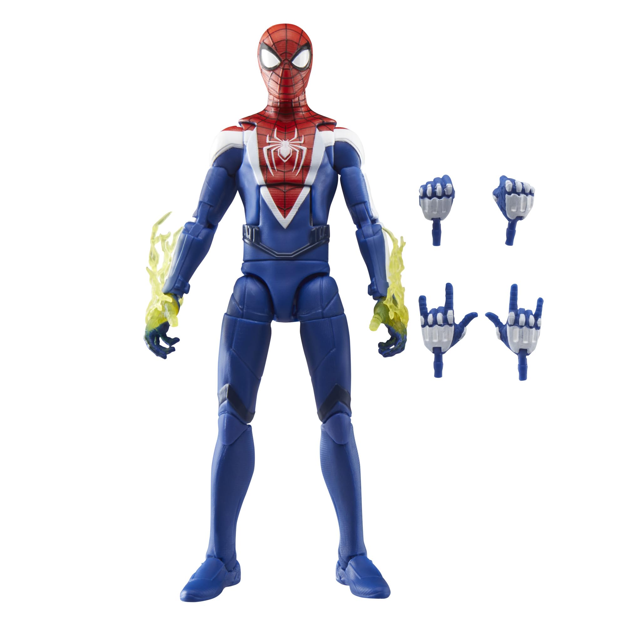 Marvel Legends Series Spider-Man Upgraded Suit Gamerverse Action Figure - 6-Inch Collectible with Articulation
