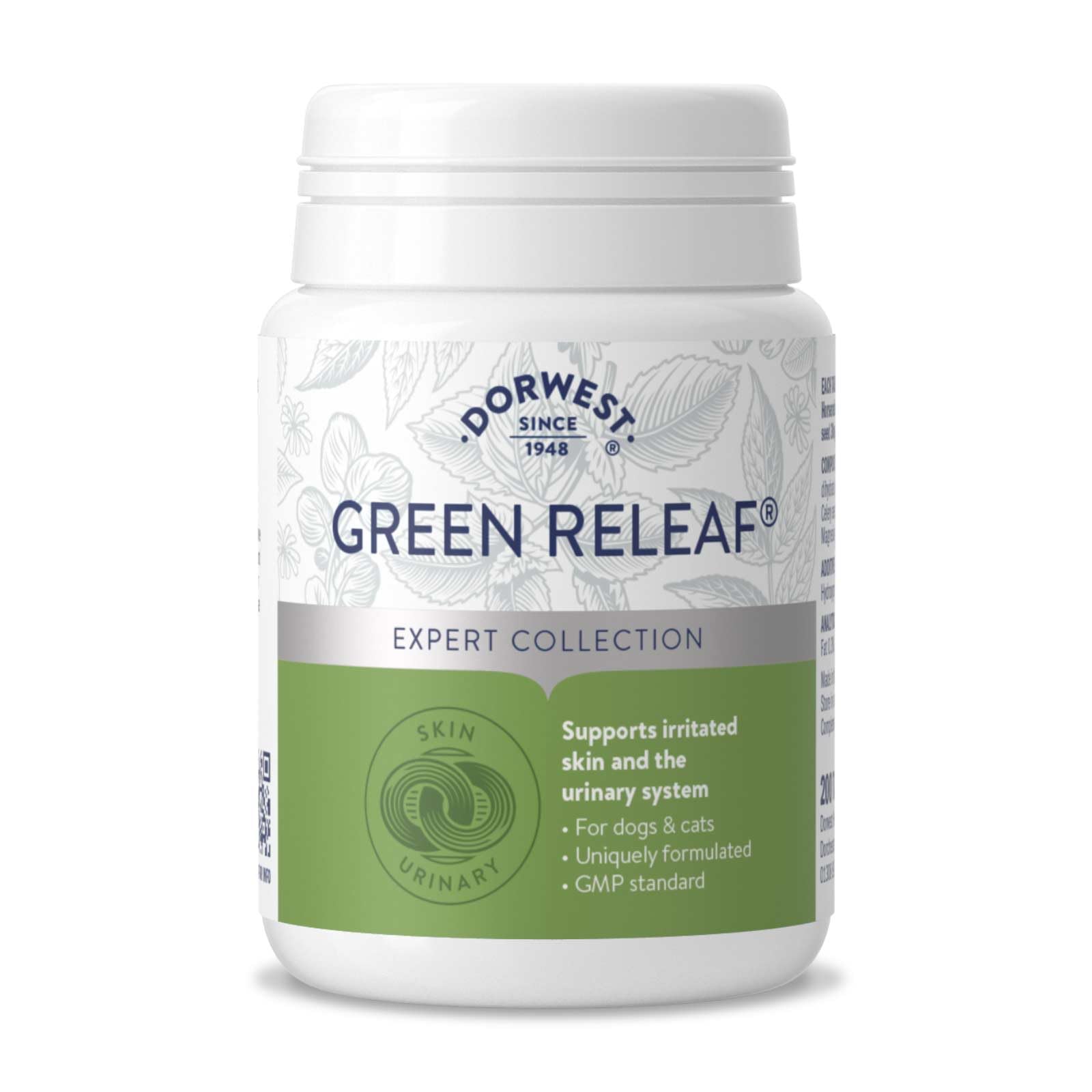 DORWEST HERBS Green Releaf Tablets - Natural Support for Skin, Joints & Urinary System | 200 Tablets