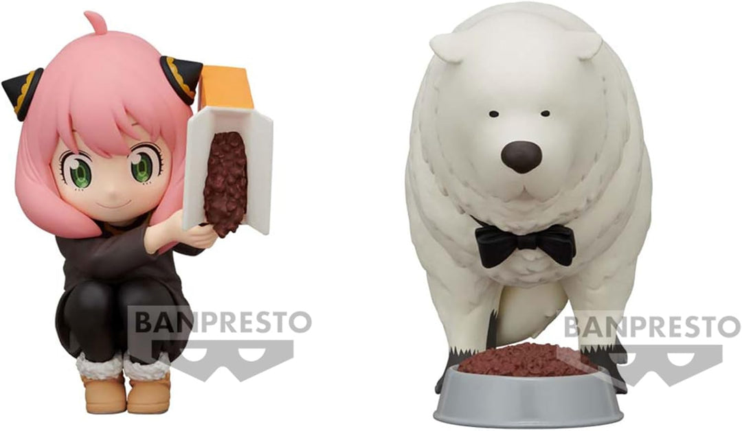 Banpresto Spy x Family - Anya Forger & Bond Statue (BP89446P)