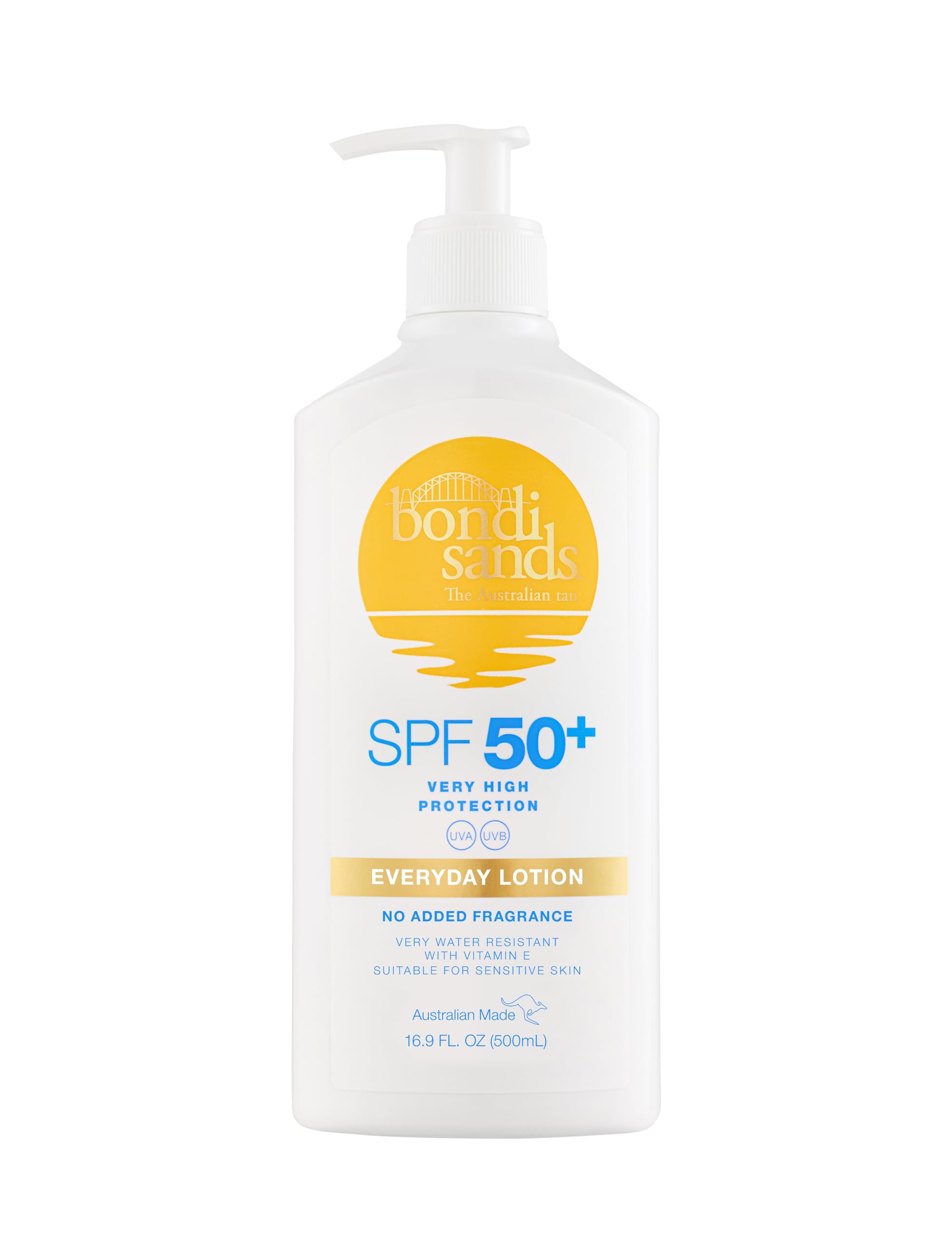 Bondi Sands Everyday SPF 50+ Face Sunscreen Lotion Value Pump | 500ml | UVA/UVB Protection 1