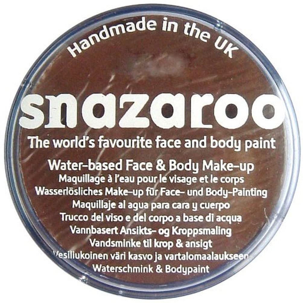Snazaroo - Classic Face and Body Paint (18ml) - Dark Brown 3