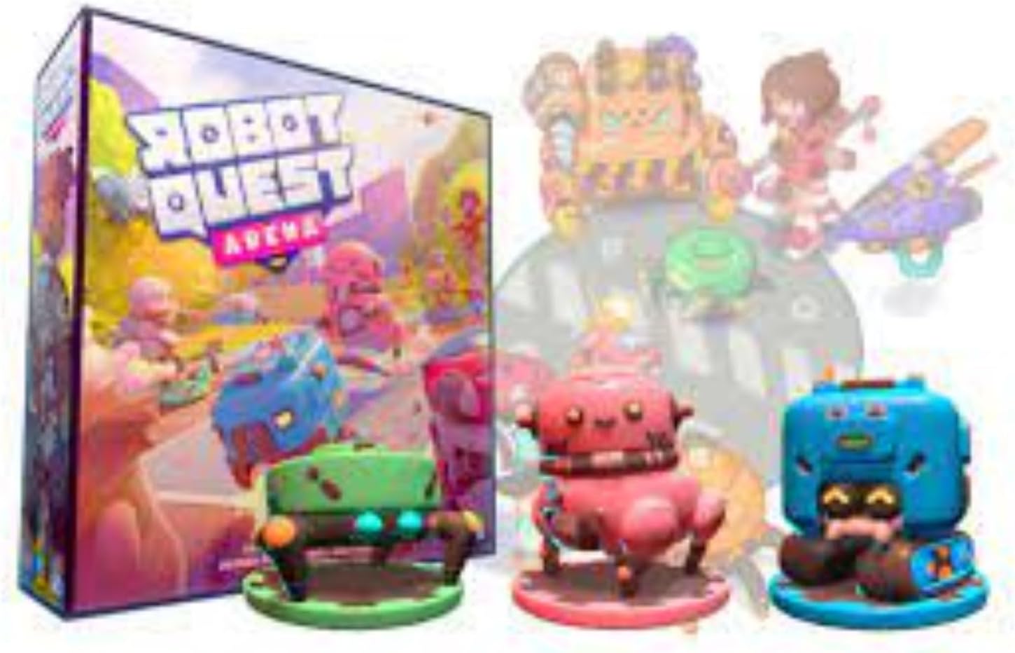 Wise Wizard Games Robot Quest Arena Board Game 3