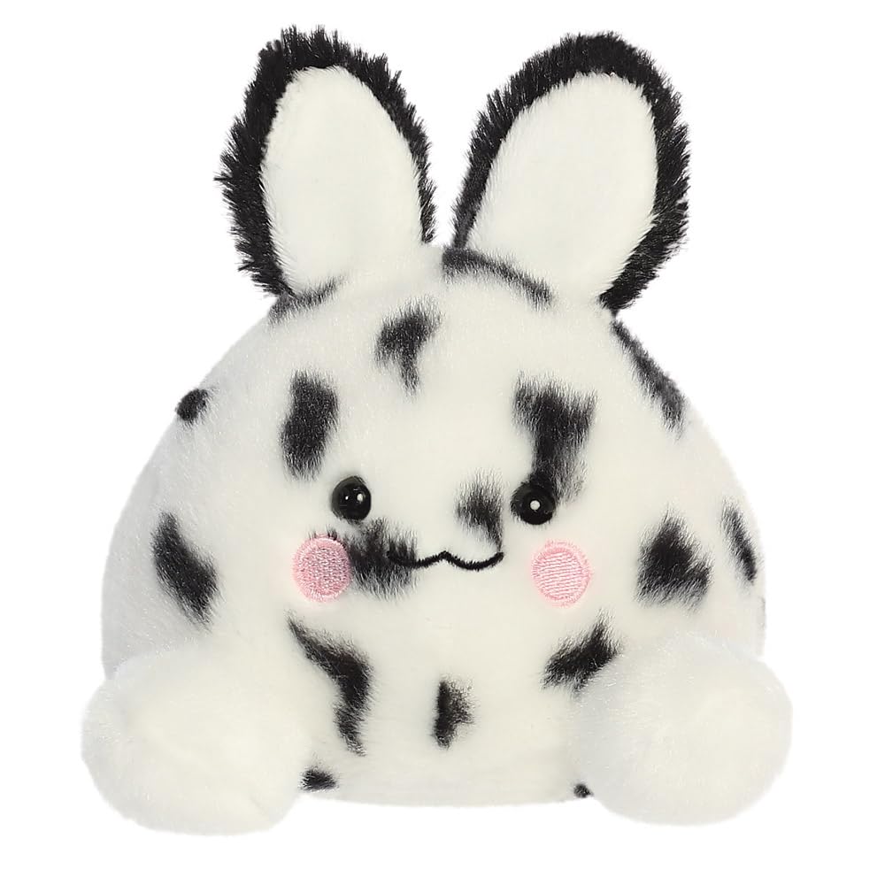 AURORA Palm Pals Usagi Sea Bunny 5In Soft Toy | White & Black | Recycled Materials