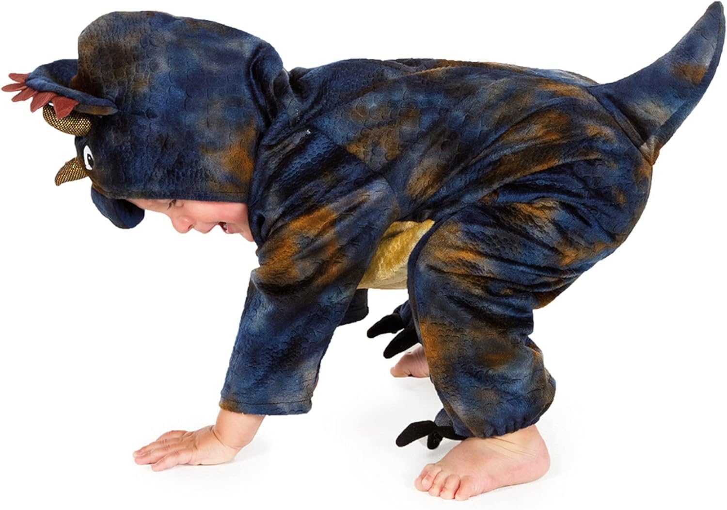 PRETEND TO BEE Baby Triceratops Dinosaur Dress Up Costume - Official Natural History Museum Onesie for Toddlers 12-18 Months 10