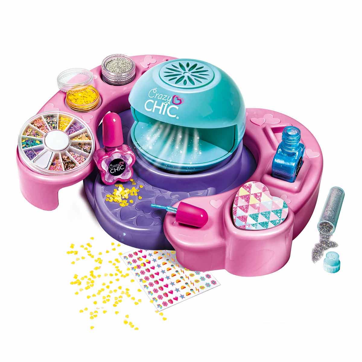 Clementoni Crazy Chic Cool Nail Art Set - Ages 6+ | Multi-coloured 4