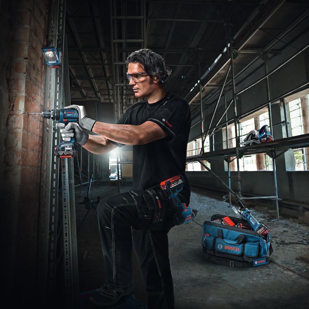 Bosch 1600A003BK LBAGPlus Large Heavy Duty Tool Bag - Navy Blue 14