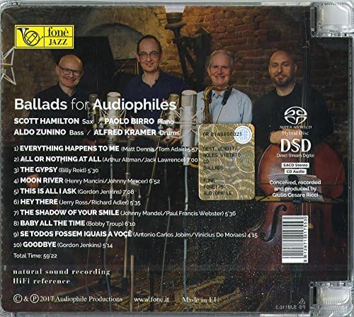 Ballads for Audiophiles - High-Fidelity Jazz Vinyl Record by FONE' JAZZ