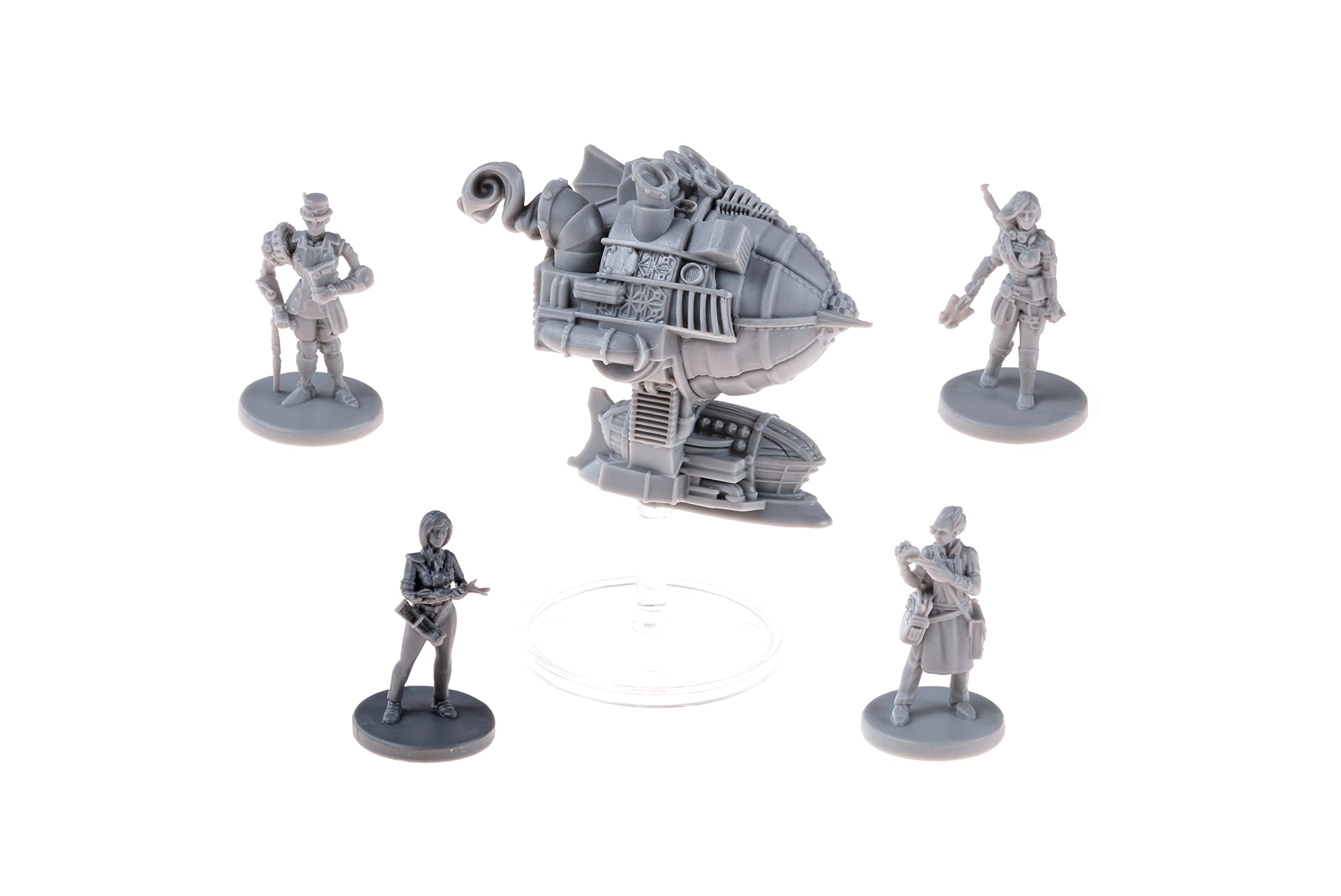 City of The Great Machine: Die Eskalation-Brettspielerweiterung – 1–4 Spieler 5