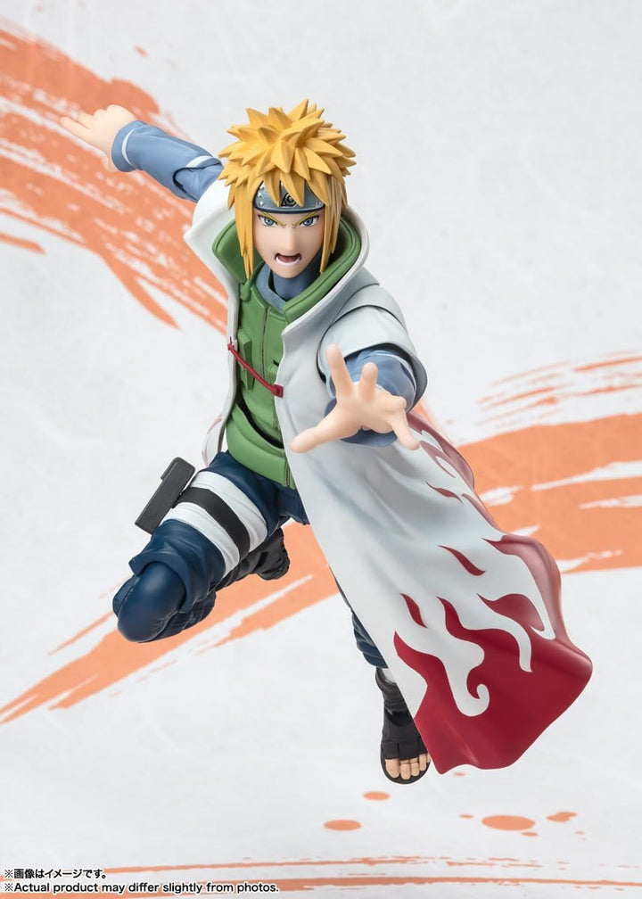 TAMASHII NATIONS Naruto Minato Namikaze NARUTOP99 Edition Action Figure - S.H.Figuarts Collectible