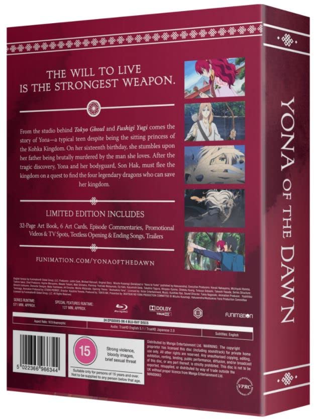 Yona of the Dawn: The Complete Series - Limited Edition [Blu-ray] 4