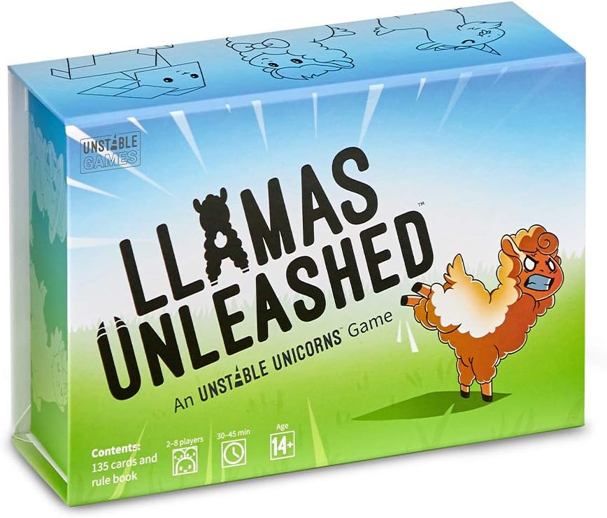 TeeTurtle Llamas Unleashed Card Game 3
