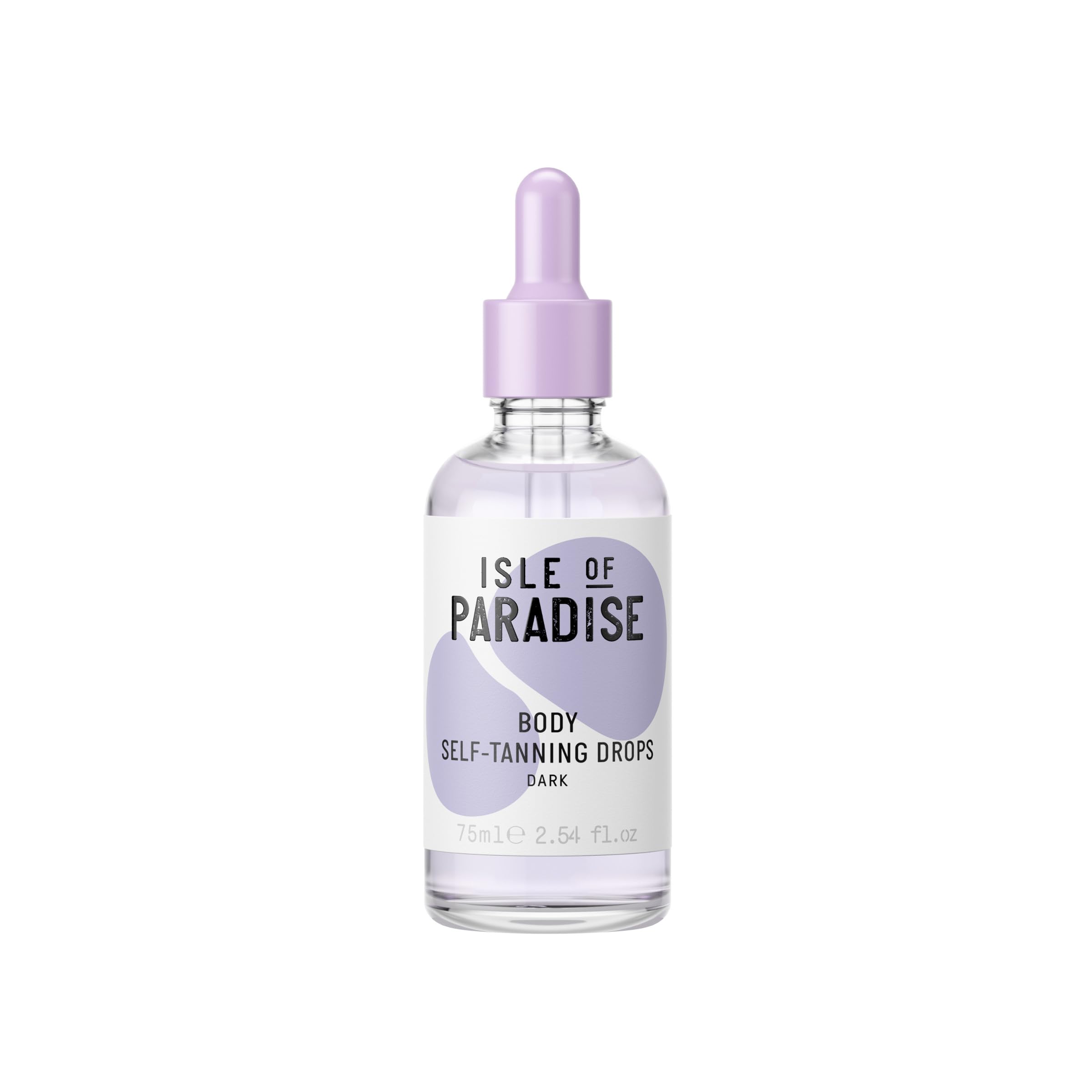 Isle of Paradise Self-Tanning Body Drops - Violet, Dark Skin Tones, 75ml