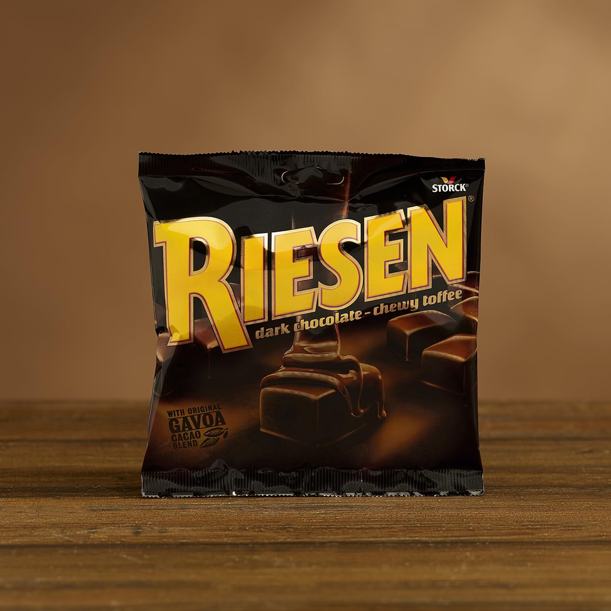 Riesen Dark Chocolate Covered Chewy Toffees, Rich & Indulgent Chewy Caramel 9